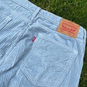 Levi's Men's Light Blue Corduroy Pants 36x30